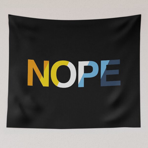 Item preview, NOPE. acearo 2, helvetica  designed and sold by Skyler Orion X.