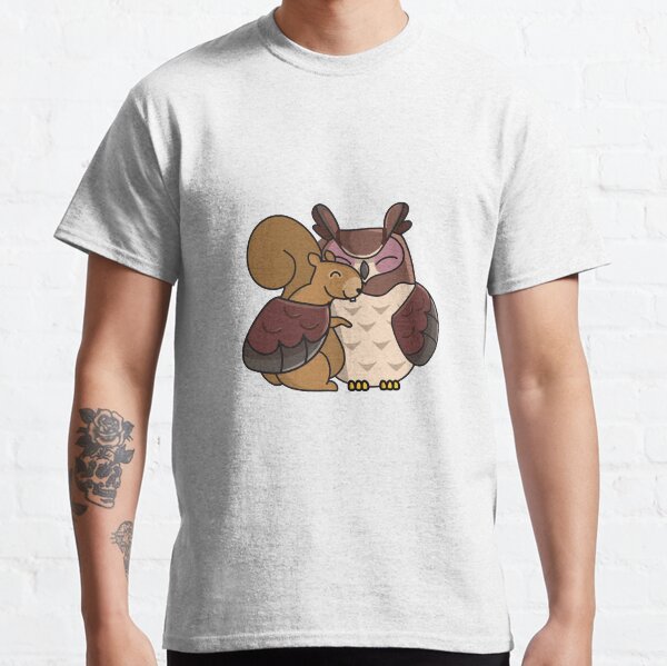 Sweet Squirrel & Wise Owl Classic T-Shirt