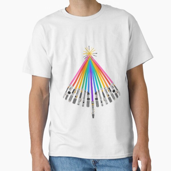 Item preview, Pride LightSaber Christmas Tree designed and sold by kcgfx.