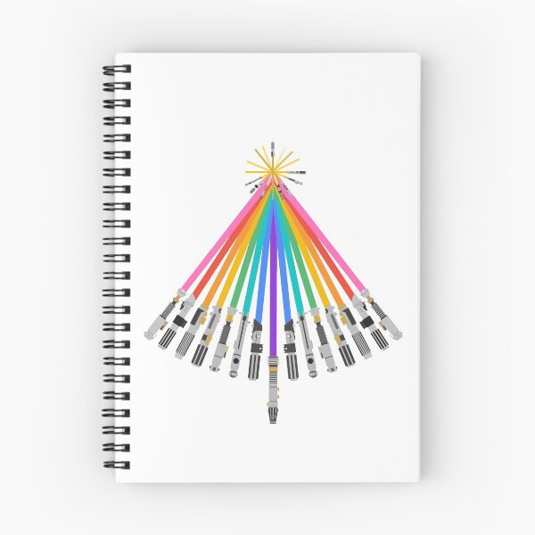 Item preview, Pride LightSaber Christmas Tree designed and sold by kcgfx.