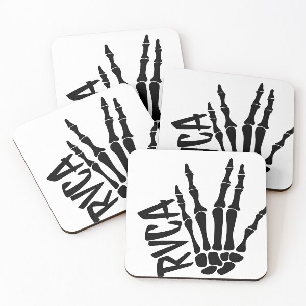 RVCA SKELETON Coasters (Set of 4)