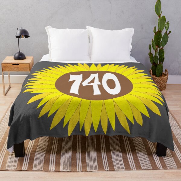 Item preview, Hand Drawn Ohio Sunflower 740 Area Code designed and sold by itsrturn.