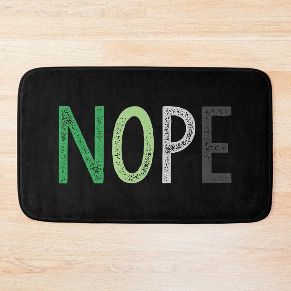 Item preview, NOPE. aro 1, woodtype designed and sold by Skyler Orion X.