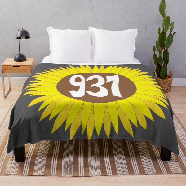Item preview, Hand Drawn Ohio Sunflower 937 Area Code designed and sold by itsrturn.