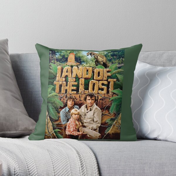 Land Of The Lost Throw Pillow