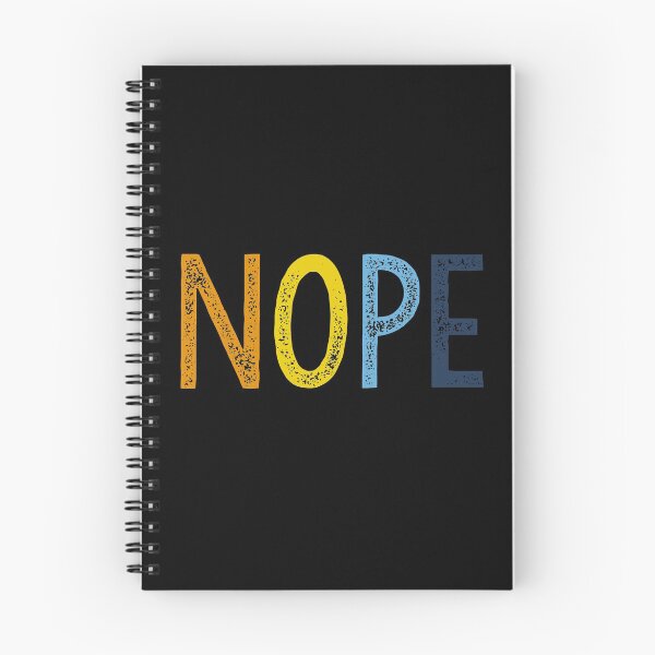 Item preview, NOPE. acearo 1, woodtype designed and sold by Skyler Orion X.