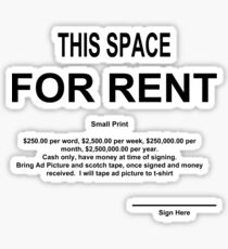 Small Print Sticker