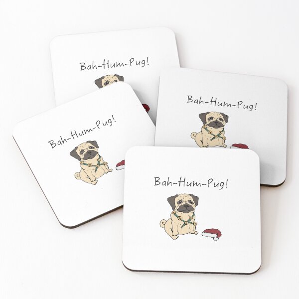 Item preview, Bah-Hum-Pug! designed and sold by LiciaMarie.