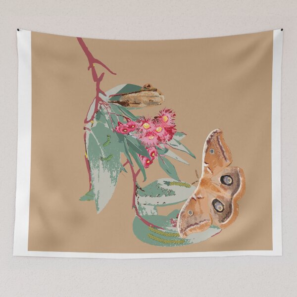 Item preview, Emperor Gum Moth (Opodiphthera eucalypti) large on camel designed and sold by ChrissyWild.