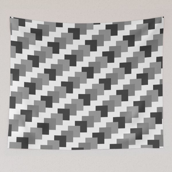 Item preview, Retro Black and White Pattern designed and sold by piedaydesigns.