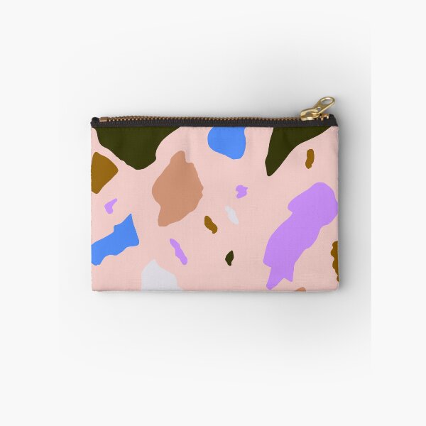 Item preview, Terrazo Pink, purple, blue and browns designed and sold by GraphicsbyNel.