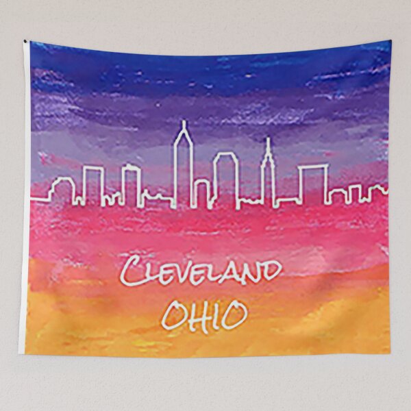 Item preview, Cleveland Skyline Art designed and sold by creationsbykels.