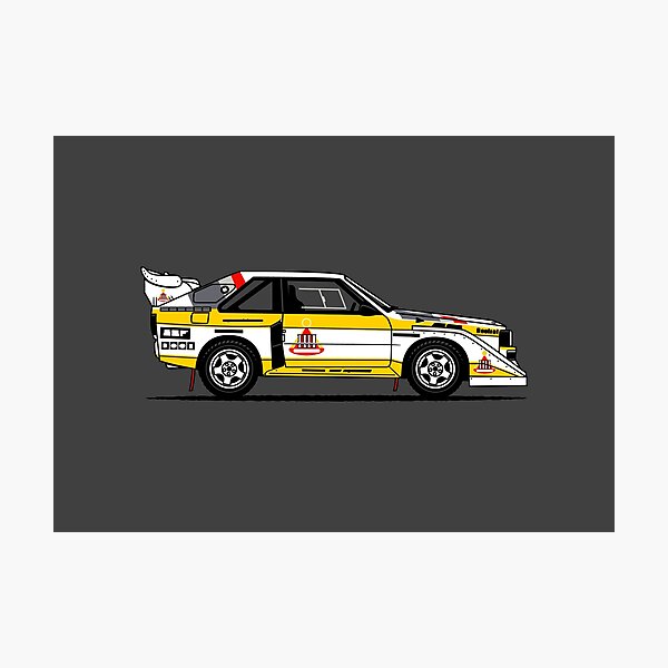 S1 Group B Classic Rally Car Photographic Print
