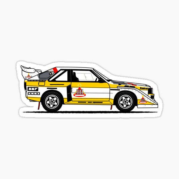 Audi German Quattro Stickers for Sale