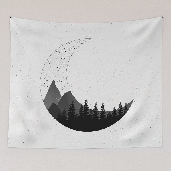 Item preview, Moon Constellations - Graphic Design designed and sold by Lumos19 Studio.