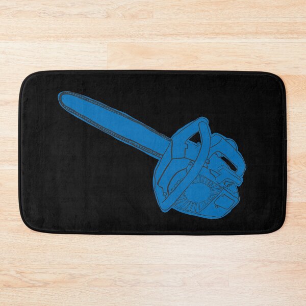 Item preview, Sketchy Chainsaw - Blue designed and sold by MOREDANKMEMES.