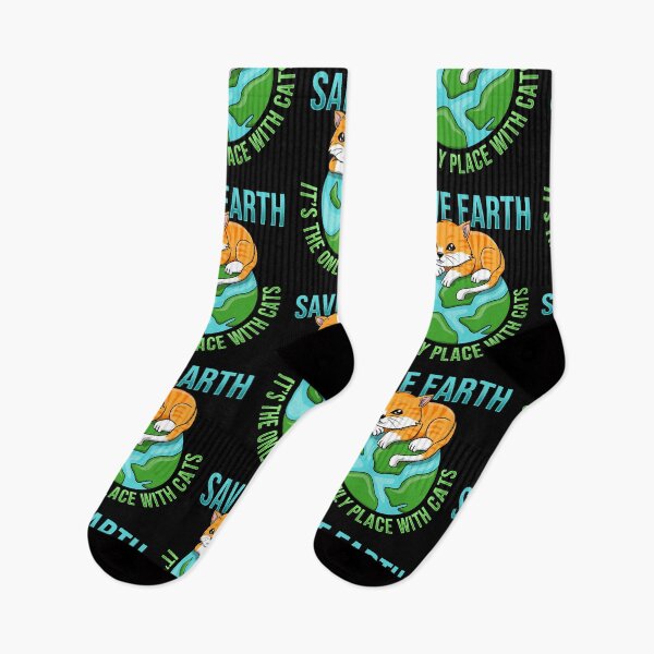 Item preview, Save Earth Its The Only Place With Cats designed and sold by juniperdesign.