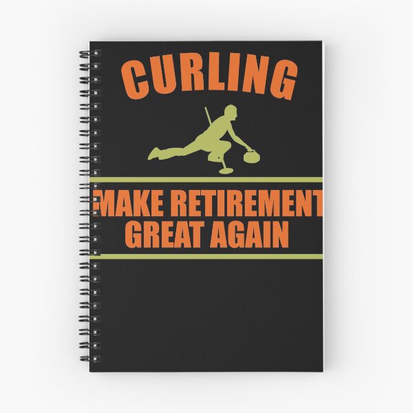 Item preview, Funny Curling Curlers Retirement Gift T Shirt designed and sold by Dan66.