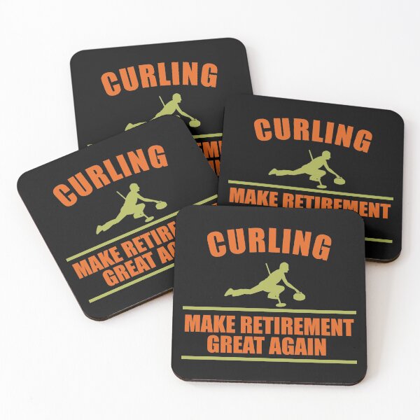 Item preview, Funny Curling Curlers Retirement Gift T Shirt designed and sold by Dan66.