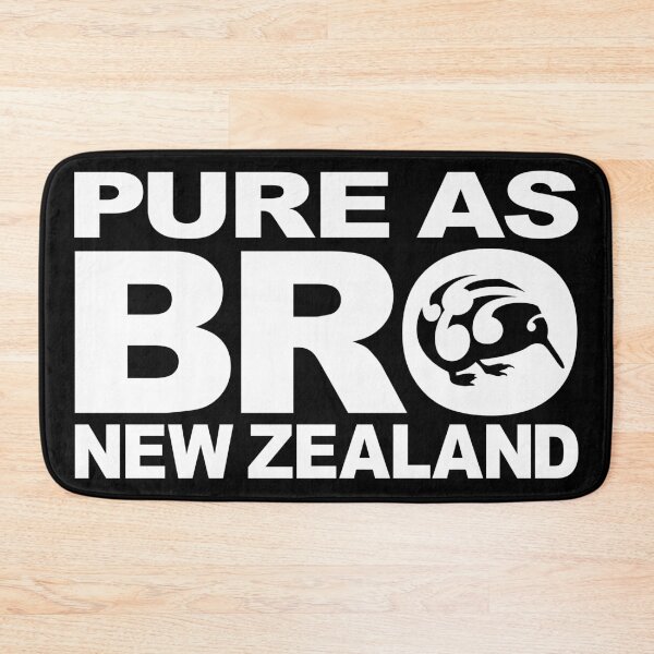 Item preview, Pure as BRO New Zealand Kiwi designed and sold by piedaydesigns.
