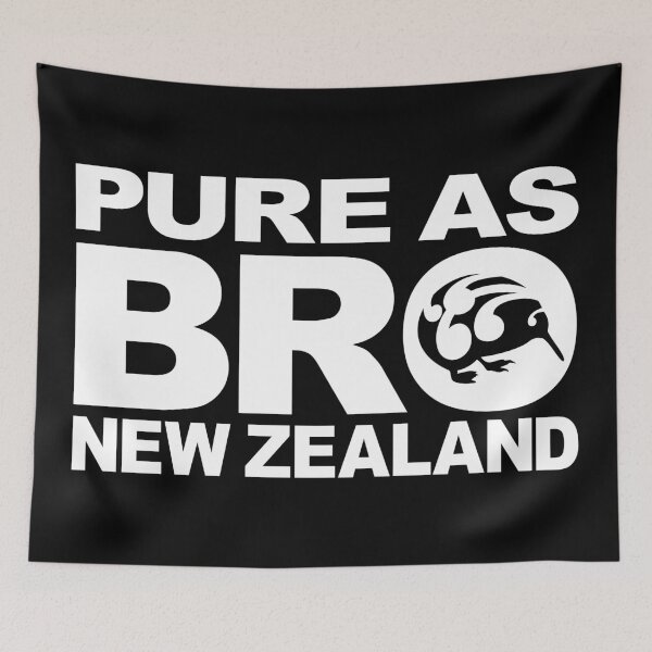 Item preview, Pure as BRO New Zealand Kiwi designed and sold by piedaydesigns.