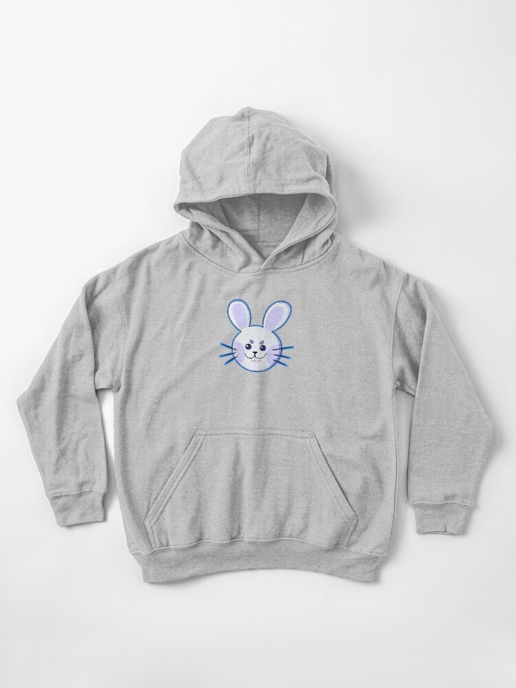 blue bunny hoodie