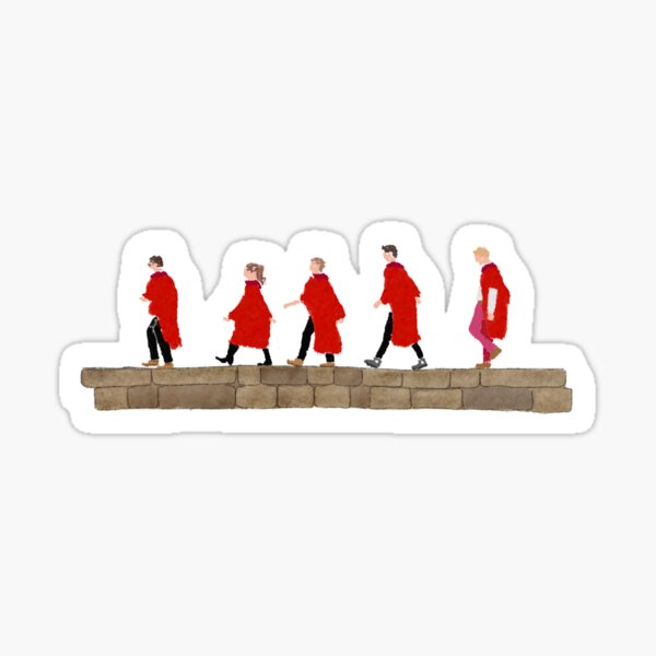 St Andrews Pier Walk Sticker
