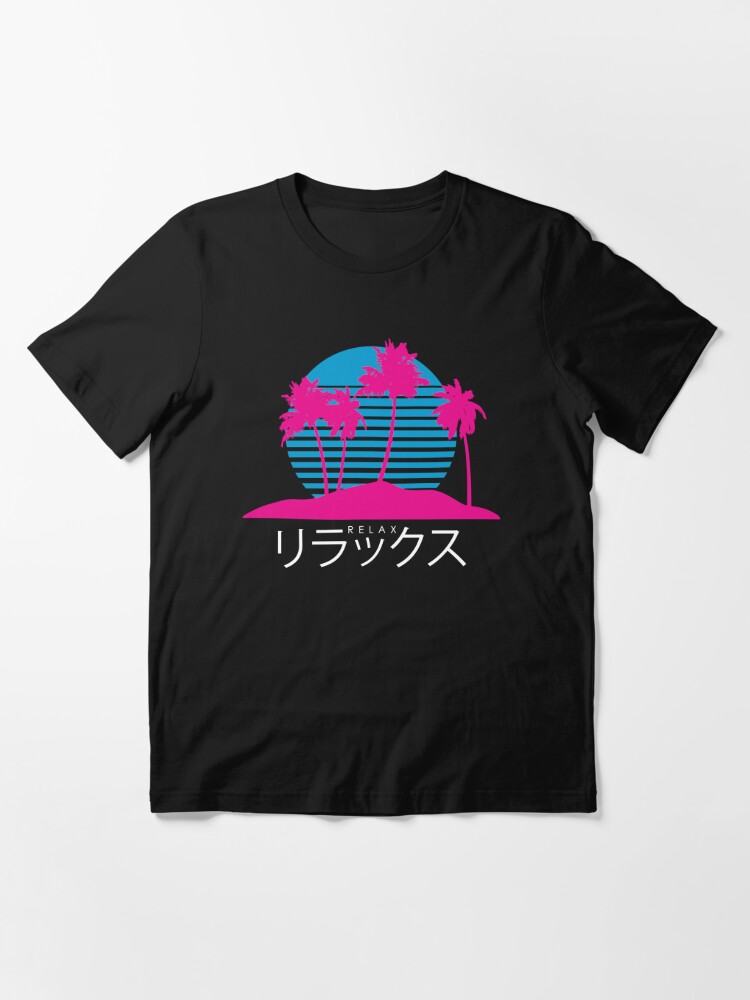 Distressed Vaporwave Aesthetic Sad Boys Japanese Text Retro 80s 90s Fashion  Essential T-Shirt for Sale by Bragamontes