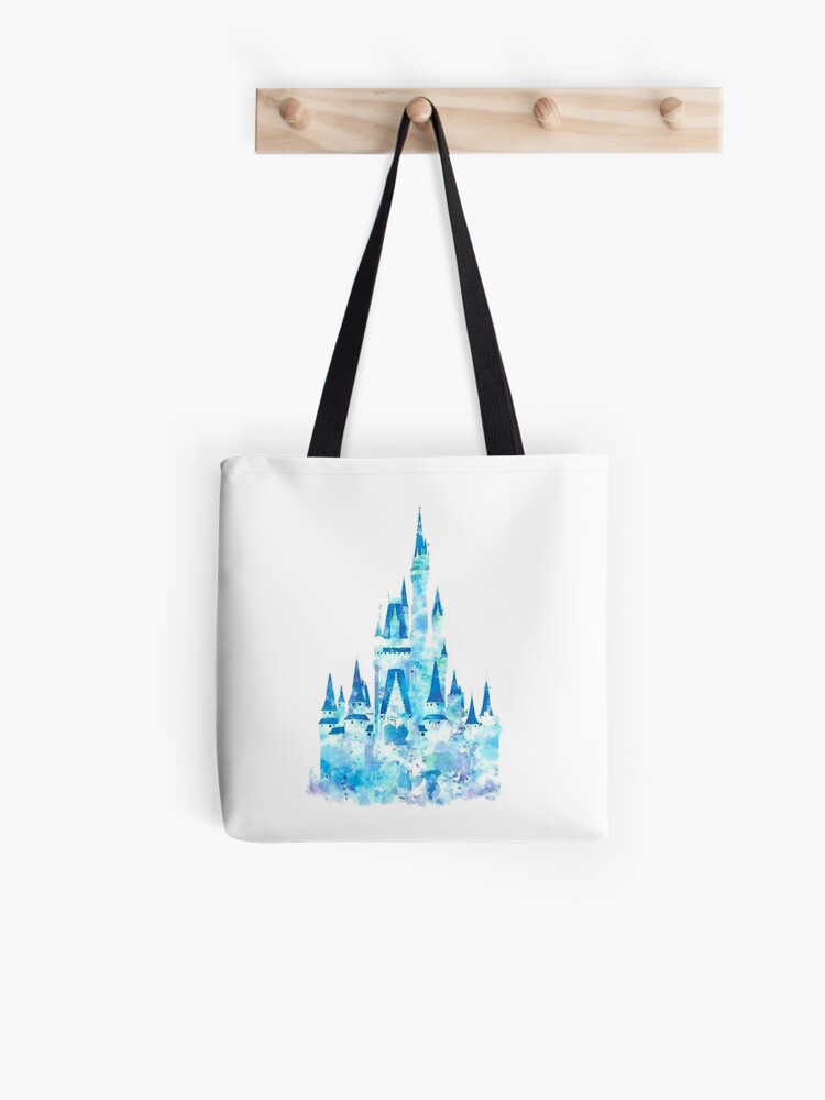 Watercolor Disney Castle Tote Bag Magical Castle Tote 