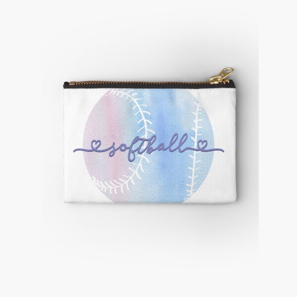 Aperçu de l'œuvre J'adore le softball dans les aquarelles pastel esthétiques. créée et vendue par The-Goods.