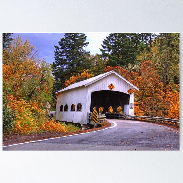 Item preview, Rochester Covered Bridge designed and sold by LucyAbrao.