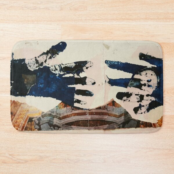 Item preview, reaching hands of blue designed and sold by donna malone.