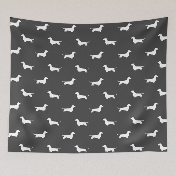 Item preview, Dachshund Silhouette(s) | Wiener Dog | Smooth Coated Doxie designed and sold by Jenn Inashvili.