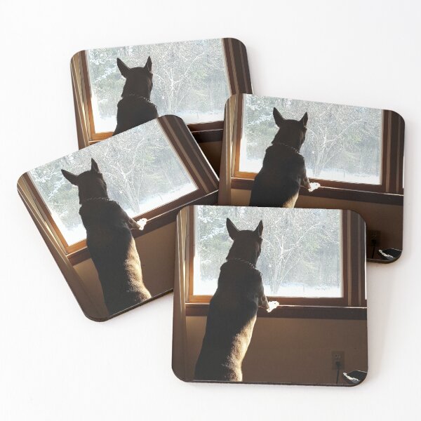 Item preview, Dog Wishing to Frolic in the Snow designed and sold by Twittlefish.