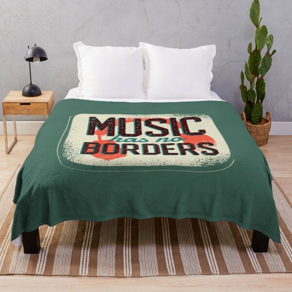 Item preview, Music Design : "Music has no borders " quote  designed and sold by FFelder.