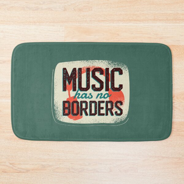 Item preview, Music Design : "Music has no borders " quote  designed and sold by FFelder.