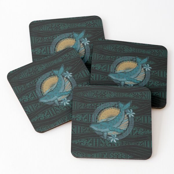 Item preview, Vintage Samoan  - Hawaiian  - Polynesian Tribal WHALE designed and sold by sunnthreads.
