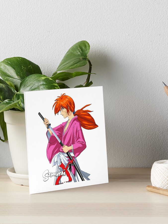 Himura kenshin - Kenshin manga Sticker by ArtSellerWorker