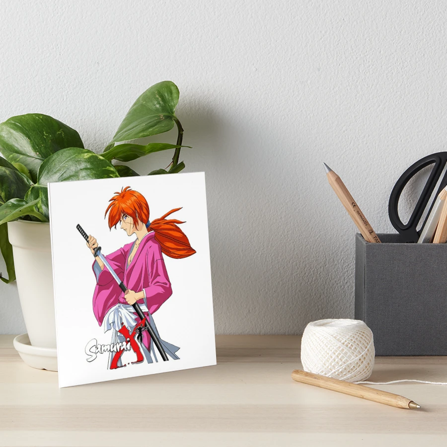 Himura Kenshin Battousai Samurai X Spiral Notebook for Sale by GSunrise