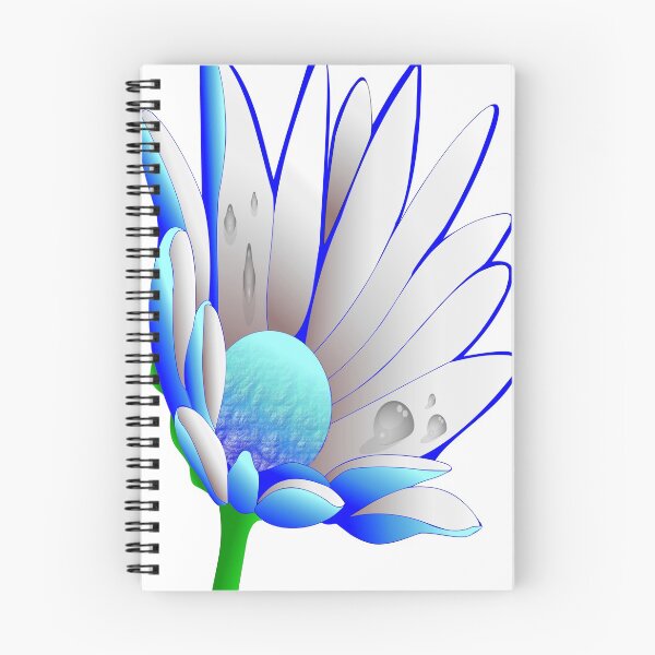 Item preview, Digital vivid blue daisy designed and sold by Loveinnerself.