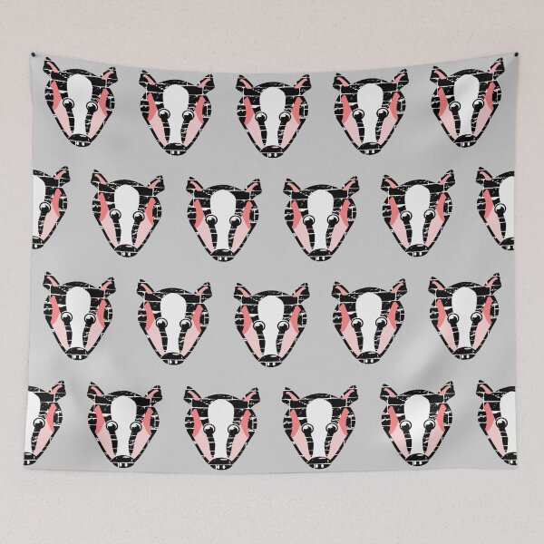 Item preview, Cute Badger Face designed and sold by piedaydesigns.