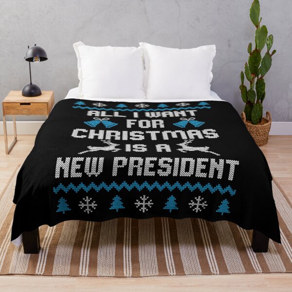 Item preview, All I Want For Christmas Is A New President designed and sold by teesaurus.