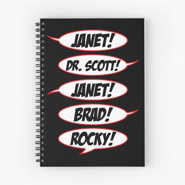 Item preview, Janet! Dr. Scott! Janet! Brad! Rocky! designed and sold by Paulychilds.