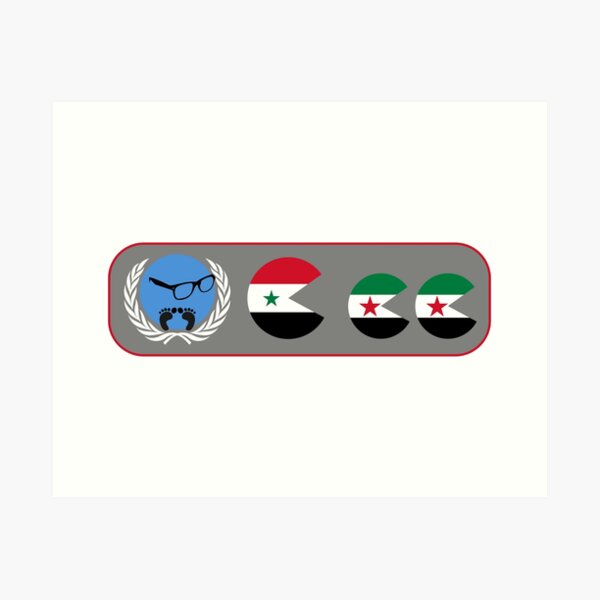 Item preview, United Nations, is watching Syria designed and sold by piedaydesigns.