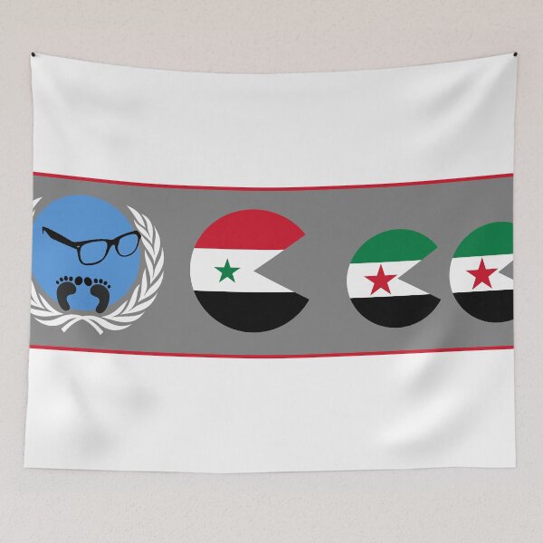 Item preview, United Nations, is watching Syria designed and sold by piedaydesigns.