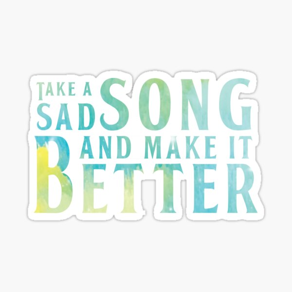 Item preview, Hey Jude Lyrics Watercolor designed and sold by AlyssaRandone.