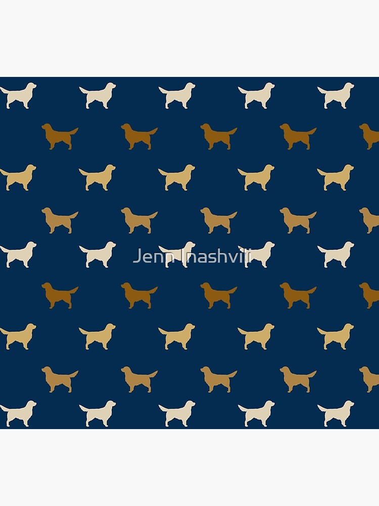 Golden Retriever Silhouette(s) by ShortCoffee