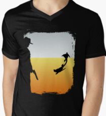 ...And the Gunslinger followed Men's V-Neck T-Shirt