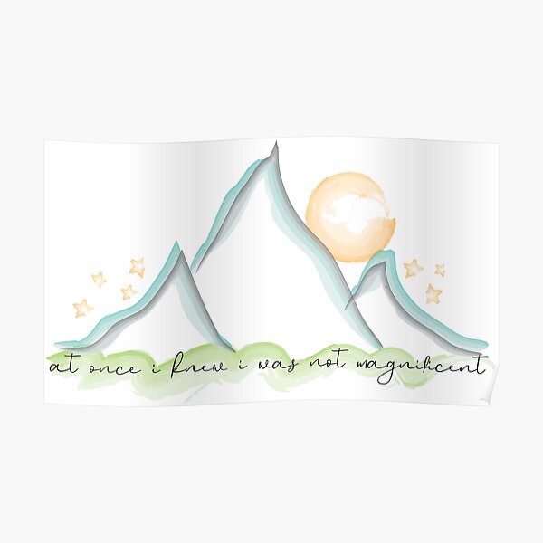 Holocene - Bon Iver Poster