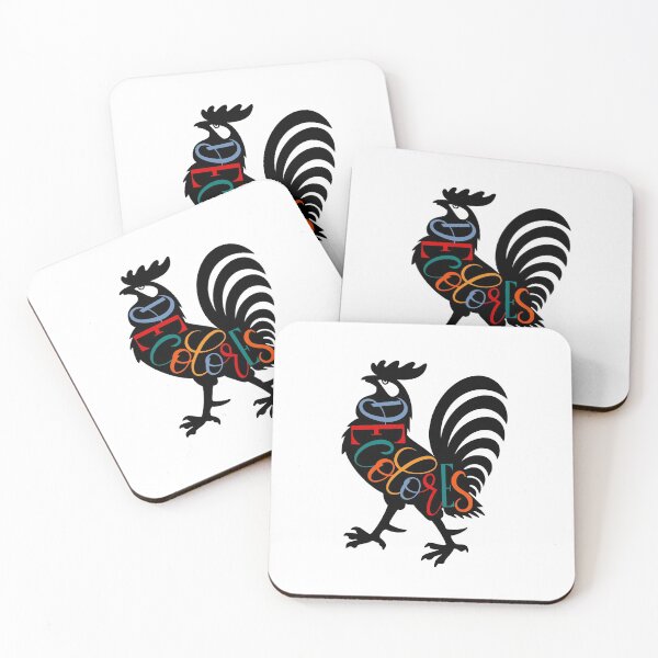 Item preview, Decolores Rooster Black Silhouette  designed and sold by Gsallicat.